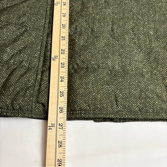 J Jill Green Herringbone Puffer Vest - Picture 5 of 5